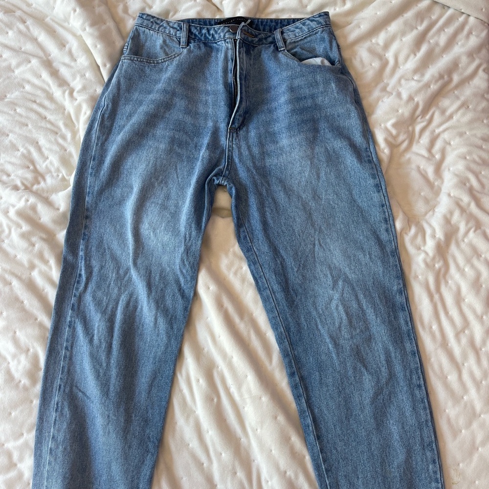 English Factory Blue straight leg jeans Size 28